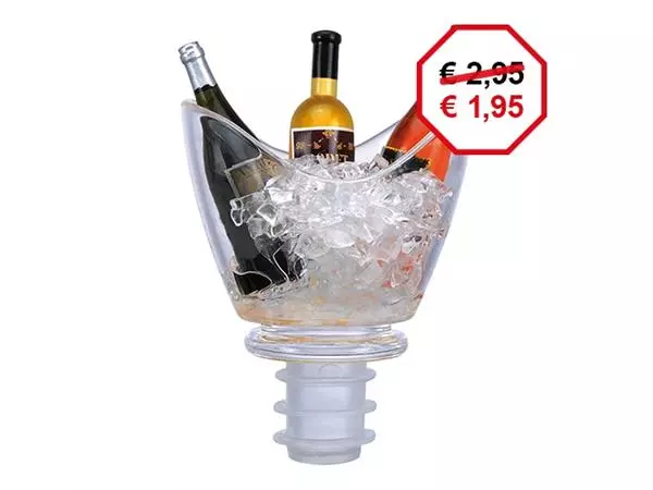 Een champagnefles afsluiter koop je bij ShopXPress