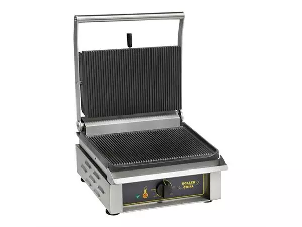 Een contactgrill |geribbeld-geribbeld| koop je bij ShopXPress