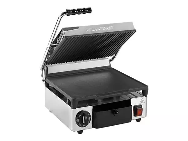 Een contactgrill |glad-geribbeld| koop je bij ShopXPress