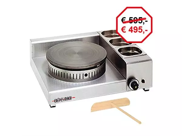 Een crêpe bakapparaat |Ø40cm| koop je bij ShopXPress