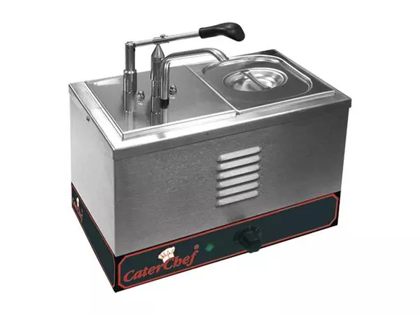 Een sauzen warmer m/dispenser koop je bij ShopXPress