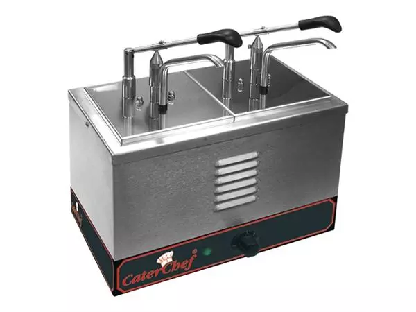 Een sauzen warmer m/dispenser koop je bij ShopXPress