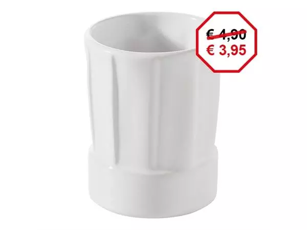 Een serveer koksmuts Ø4,5cm koop je bij ShopXPress