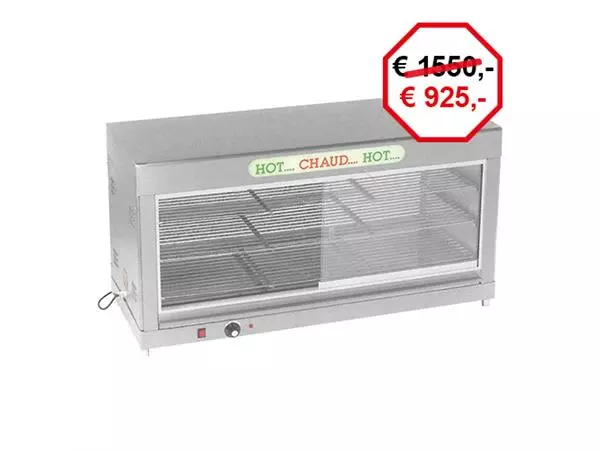 Een warmhoudvitrine koop je bij ShopXPress