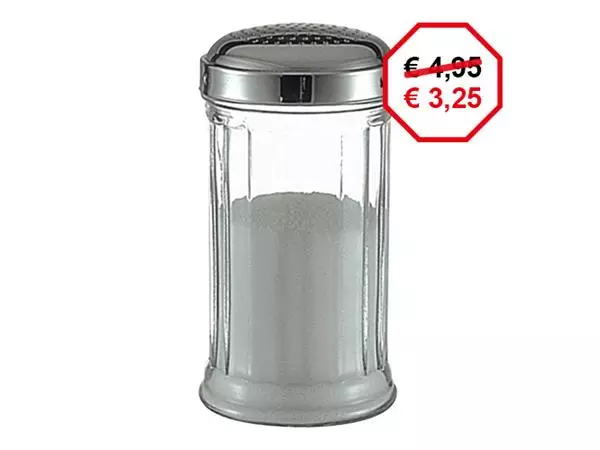 Een zoutstrooier H.14cm koop je bij ShopXPress