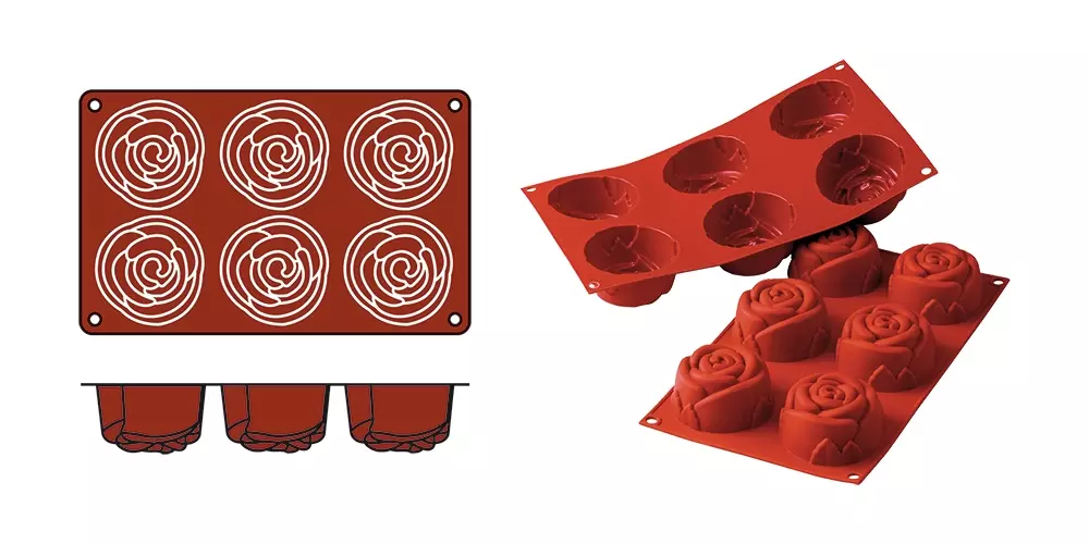 Een bakmat Rose koop je bij ShopXPress