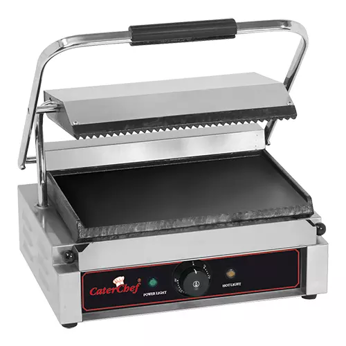 Een contactgrill |glad-geribbeld| koop je bij ShopXPress