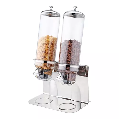 Een muesli dispenser |2x4,0L| koop je bij ShopXPress