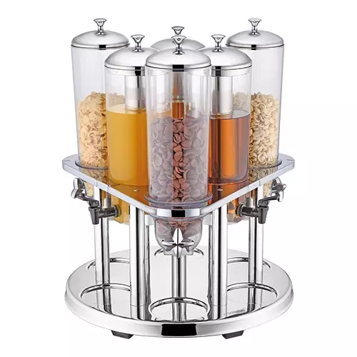 Een muesli dispenser |5x3,0L| koop je bij ShopXPress