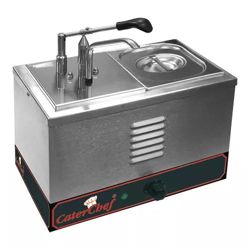 Een sauzen warmer m/dispenser koop je bij ShopXPress