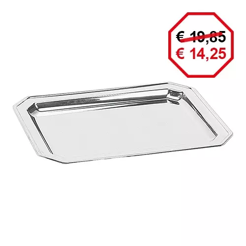 Een serveerplateau 25x19,6cm koop je bij ShopXPress