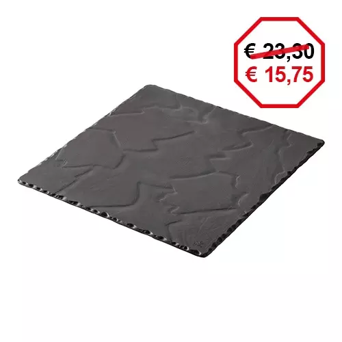 Een serveerplateau 25x25cm koop je bij ShopXPress