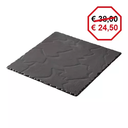 Een serveerplateau 30x30cm koop je bij ShopXPress