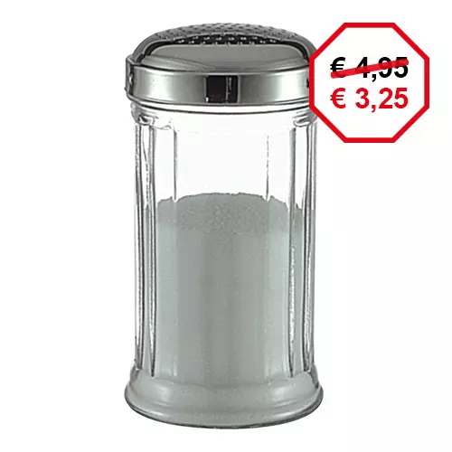 Een zoutstrooier H.14cm koop je bij ShopXPress