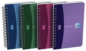 Een Oxford Office Urban Mix notitieboekje, 180 bladzijden, ft 9 x 14 cm, geruit 5 mm, geassorteerde kleuren koop je bij ShopXPress