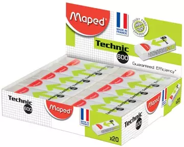 Een Maped gum Technic 600 doos van 20 stuks koop je bij ShopXPress