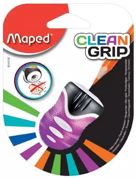 Een Maped Potloodslijper Clean Grip op blister koop je bij ShopXPress
