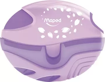 Een Maped potloodslijper Galactic Comfort 1-gaats, pastel kleuren, op blister koop je bij ShopXPress