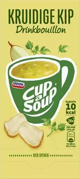 Een Cup-a-Soup drinkbouillon kruidige kip, pak van 26 zakjes koop je bij ShopXPress