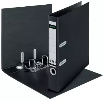 Een Leitz Recycle ordner, rug van 5 cm, zwart koop je bij ShopXPress