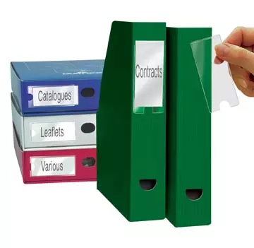 Een 3L Etikethouder, ft 35 x 75 mm, etui van 12 stuks koop je bij ShopXPress