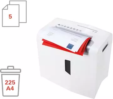 Een HSM shredstar X5 papiervernietiger, 4,5 x 30 mm koop je bij ShopXPress