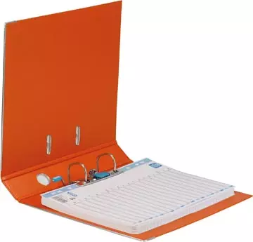 Een Elba ordner Smart Pro+, oranje, rug van 5 cm koop je bij ShopXPress