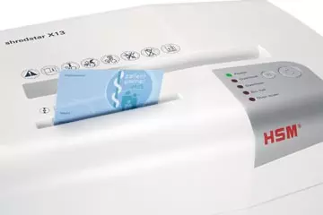 Een HSM shredstar X13 papiervernietiger, 4 x 37 mm koop je bij ShopXPress