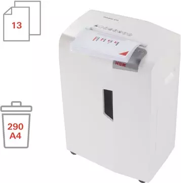 Een HSM shredstar X13 papiervernietiger, 4 x 37 mm koop je bij ShopXPress