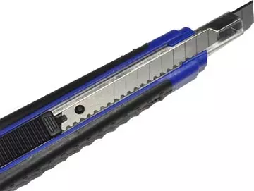 Een Desq cutter, 9 mm, blauw/zwart, inclusief 2 mesjes koop je bij ShopXPress
