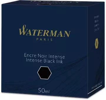 Een Waterman vulpeninkt 50 ml zwart koop je bij ShopXPress