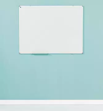 Een Smit Visual whiteboard, gelakt staal, magnetisch, 90 x 120 cm koop je bij ShopXPress
