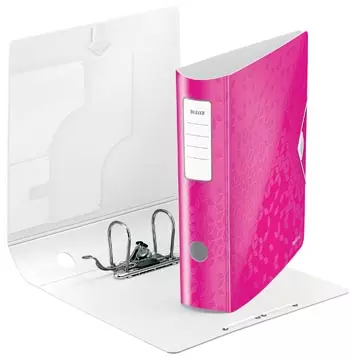 Een Leitz WOW ordner Active rug van 8,2 cm, roze koop je bij ShopXPress