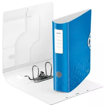 Een Leitz WOW ordner Active rug van 8,2 cm, blauw koop je bij ShopXPress