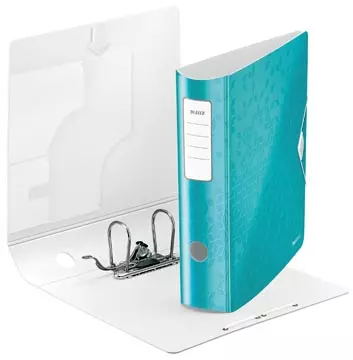 Een Leitz WOW ordner Active rug van 8,2 cm, ijsblauw koop je bij ShopXPress
