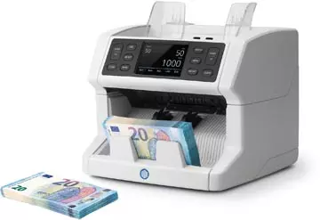 Een Safescan biljettelmachine 2850, met 3-voudige detectie koop je bij ShopXPress