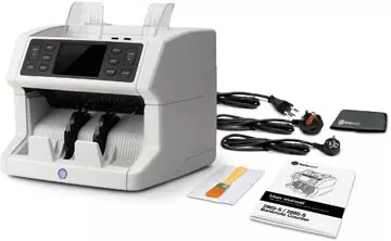 Een Safescan biljettelmachine 2850, met 3-voudige detectie koop je bij ShopXPress