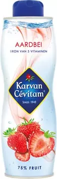 Een Karvan Cévitam siroop, fles van 60 cl, aardbei koop je bij ShopXPress