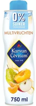 Een Karvan Cévitam siroop, fles van 60 cl, 0% suiker, multivruchten koop je bij ShopXPress