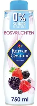 Een Karvan Cévitam siroop, fles van 60 cl, 0% suiker, bosvruchten koop je bij ShopXPress