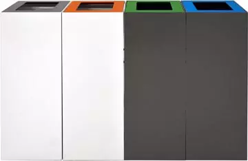 Een V-Part modulaire afvalbak 60 l, grijs koop je bij ShopXPress