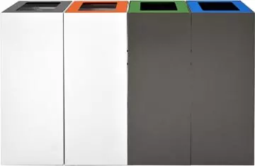 Een V-Part modulaire afvalbak 60 l, wit koop je bij ShopXPress