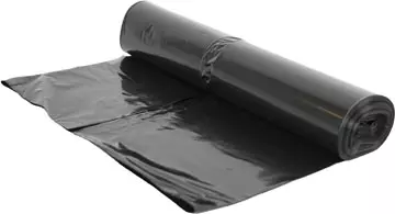 Een Vuilniszak ft 60 x 80 x 0.02 cm, zwart, HDPE, 20 x rol van 20 stuks koop je bij ShopXPress
