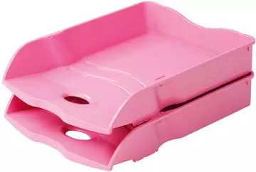 Een Han Re-Loop brievenbak, geschikt voor ft A4/C4, roze koop je bij ShopXPress