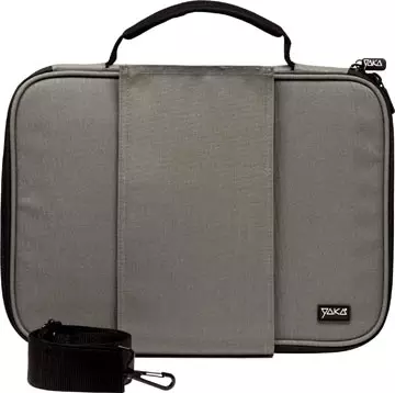 Een Yaka laptoptas voor 13,3 inch laptop, grijs koop je bij ShopXPress