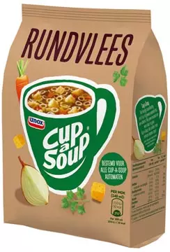 Een Cup-a-Soup vending, rundvlees, 140 ml, zak van 40 porties koop je bij ShopXPress