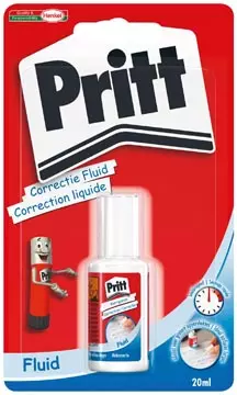 Een Pritt correctievloeistof Correct-it Fluid op blister koop je bij ShopXPress