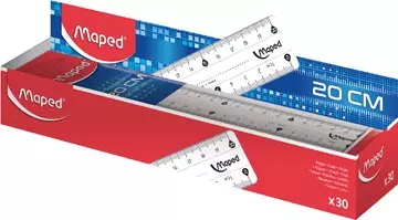 Een Maped lat Essentials 146 20 cm - dubbele graduatie koop je bij ShopXPress