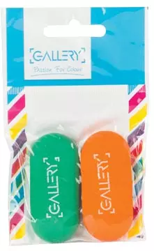Een Gallery Passion For Colour gom, geassorteerde kleuren, blister van 2 stuks koop je bij ShopXPress