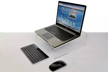 Een Desq laptopstandaard acryl koop je bij ShopXPress
